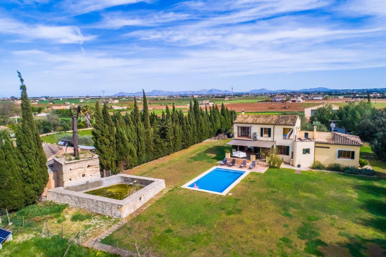 Traumhafte Finca Son Senyor - Mit Pferdekoppel Villa Sa Pobla Eksteriør bilde