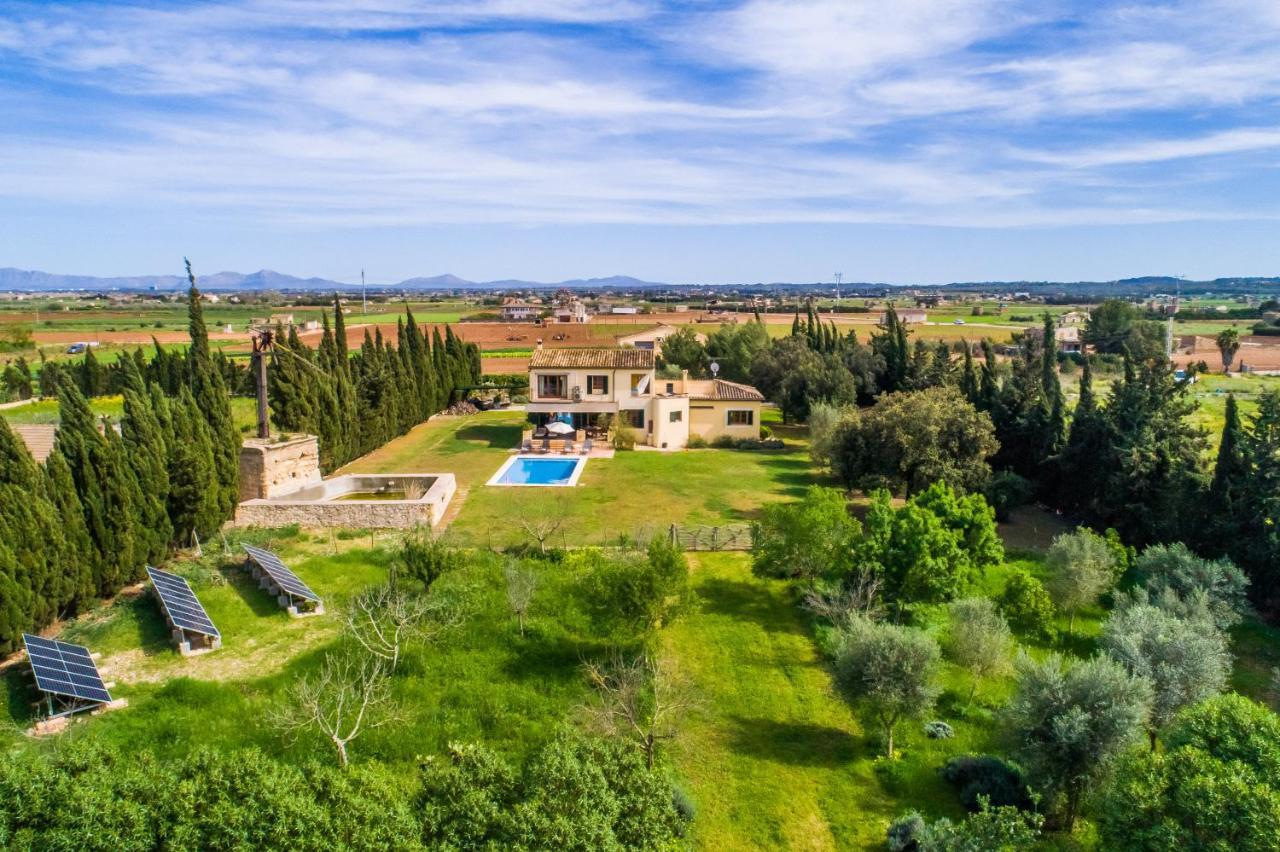 Traumhafte Finca Son Senyor - Mit Pferdekoppel Villa Sa Pobla Eksteriør bilde